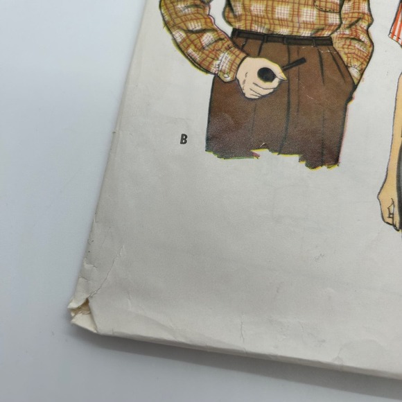 McCalls Vintage 1950's Pattern #3807 Men's Sport Shirt Size S 14-14.5 HTF RARE - Picture 5 of 6